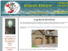 Tablet Screenshot of electricianlongbeachny.com